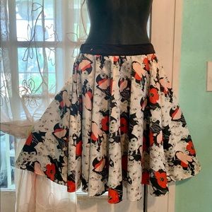 Forever 21 floral circle skirt